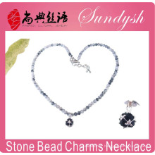 Fancy Stone Necklace Jewelry Handmade Jade Beaded Fancy Necklace